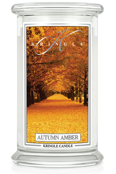 Kringle Candle - Autumn Amber from Sharon Elizabeth's Floral Designs in Berlin, CT